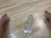 BEAUTIFUL ASIAN FOOT MASTROBING COCK 3/16