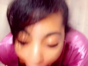 I came over sloppy blowjob came to fix her pipes but this end up happening  3/16