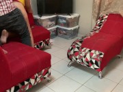  de visita y se pasea en calzones por la casa no me resisto a tan hermoso culo 12/16