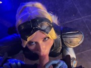 Horny Nova from Starcraft Sucks Cock and Swallows Cum 2/16