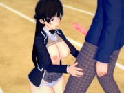 【エロゲーコイカツ！】VTuber 月ノ美兎3DCG巨乳アニメ動画(バーチャルYoutuber)[Hentai Game Koikatsu! Tsukino Mito(Anime 3DCG Video 4/16