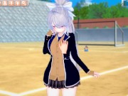 【エロゲーコイカツ！】VTuber 樋口楓3DCG巨乳アニメ動画(バーチャルYoutuber)[Hentai Game Koikatsu! Higuchi Kaede(Anime 3DCG Video 1/16