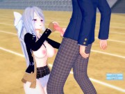 【エロゲーコイカツ！】VTuber 樋口楓3DCG巨乳アニメ動画(バーチャルYoutuber)[Hentai Game Koikatsu! Higuchi Kaede(Anime 3DCG Video 4/16