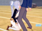 【エロゲーコイカツ！】VTuber 樋口楓3DCG巨乳アニメ動画(バーチャルYoutuber)[Hentai Game Koikatsu! Higuchi Kaede(Anime 3DCG Video 6/16