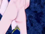 Aqua Konasuba BLOWJOB and DOGGY in cave (3d Hentai) 5/16