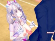 【エロゲーコイカツ！】VTuber 健屋花那3DCG巨乳アニメ動画(バーチャルYoutuber)[Hentai Game Koikatsu! Sukoya Kana(Anime 3DCG Video) 8/16