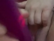 Vibrator on my clit 6/16