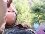 Gordibuena se pone arrecha y le doy su merecida cachada a orillas del río. 6/16