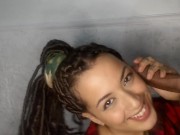 Thick ASF Amateur Suck And Ride Big Dick Until Cum Inside (BJ, Cowgirl, Reverse Cow Girl, Creampie) 7/16