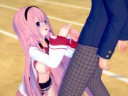 【エロゲーコイカツ！】VTuber 周央サンゴ3DCG巨乳アニメ動画(バーチャルYoutuber)[Hentai Game Koikatsu! Suo Sango(Anime 3DCG Video)] 5/16