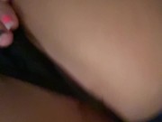 Teasing my neighbor, I know he likes me and he wants to fuck with me 16/16