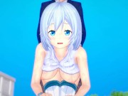 【エロゲーコイカツ！】VTuber 電脳少女シロ3DCG巨乳アニメ動画(バーチャルYoutuber)[Hentai Game Koikatsu! Siro(Anime 3DCG Video)] 12/16