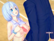 【エロゲーコイカツ！】VTuber 電脳少女シロ3DCG巨乳アニメ動画(バーチャルYoutuber)[Hentai Game Koikatsu! Siro(Anime 3DCG Video)] 9/16