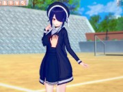 【エロゲーコイカツ！】VTuber 音霊魂子3DCG巨乳アニメ動画(バーチャルYoutuber)[Hentai Game Koikatsu! Otodama Tamako(Anime 3DCG 1/16