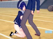 【エロゲーコイカツ！】VTuber 音霊魂子3DCG巨乳アニメ動画(バーチャルYoutuber)[Hentai Game Koikatsu! Otodama Tamako(Anime 3DCG 6/16