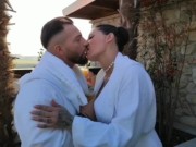 He likes it in the shower ... 1/16