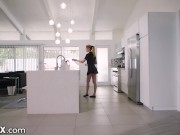 Married Man Gives Housekeeper Hard Fucking On Kitchen Counter - Erotica X 1/16