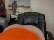 Velma Using a Purple Dildo to Cum 4/16