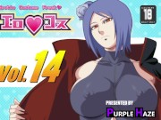 NARUTO - KONAN PUSSY LICKING / CUM INSIDE PUSSY