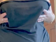 Stripping down showing my tits off for you  3/16