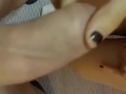 Padrona sega il suo  umiliandolo e lo fa sborrare in 5 minuti (Onlyfans: Mistress Darkshine) 8/16