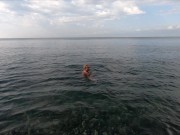 Russian Nude Girl on The Nude Beach on Black Sea 6/16