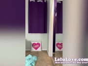 Roommate babe teasing & denying YOU while trying lingerie & sexy outfits for date w/ peeks upskirt & nipslips - Lelu Love 4/16
