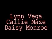 All Girl Trio Lynn Vega, Daisy Monroe And Callie Maze Make Each Other Cum! 2/16