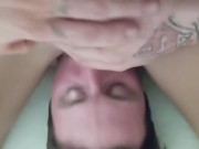 Sitting my perfect pussy on his face 13/16