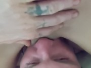 Sitting my perfect pussy on his face 8/16