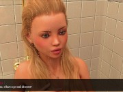 Dating my Step-Daughter # 62 Подруга падчерицы мастурбирует ей в душе 6/16