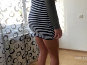 slender girl in heels shows her holes 16/16