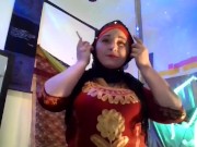 Arabic Lebanese Deity Vintage Belly Dancing striptease upskirt Thick Ass& Pretty pussy facesitting!  1/16