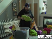 Gorgeous Big Tittied Blonde Playing In Her Cut Offs 15/16