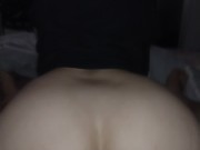 Rubia Argentina se monta y me moja la pija