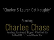 Double Dildo Fuckers Lauren Phillips And Charlee Chase Make Each Other Cum! 1/16