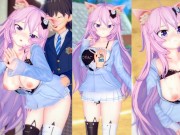 [Hentai Game Koikatsu! ]Have sex with Big tits Vtuber nyatasha nyanners.3DCG Erotic Anime Video. 15/16
