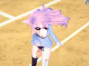 [Hentai Game Koikatsu! ]Have sex with Big tits Vtuber nyatasha nyanners.3DCG Erotic Anime Video. 3/16