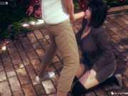 【エロゲハニーセレクト2リビドー】個性清楚な巨乳OLエッチング3DCG動画Hentai Game Honey Select 2 Japanese big tits girl 9/16