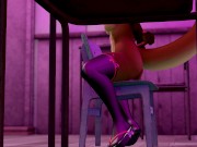 Good Girl Ott Herself in Detention - Second Life Yiff 10/16