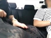 【個人撮影】純情彼氏持ちむちむちゴージャス美女と湖畔で人目を気にしてカーセックス 1/16