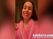 Homemade pornstar revealing fun & sexy porn adventures before during & after traumatic doctor visit & procedure - Lelu Love 14/16