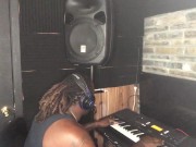 PETITE EBONY GETS FUCKED IN MUSIC STUDIO 3/16