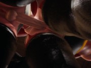 Helen Parr gets creampied by her futa clone - The Incredibles Inspired 7/16