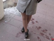 Attractive brunette seduced and nailed by experienced agent 2/16