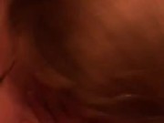 Cheating wife Lisa gives Nick and friend POV blowjob in homemade threesome sex 5/16