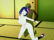 GENSHIN IMPACT Kujou Sara unstoppable sex session (3D HENTAI) 10/16