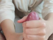 Extreme handjob with huge cumshot 4/16