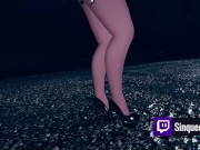 LEWD ASMR Making out in a TESLA with a dealer | Soft Moans | VRChat 1/16