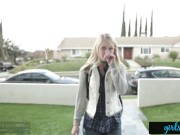 GIRLSWAY Angela White Gives New Model A Chance With Bondage 4/16